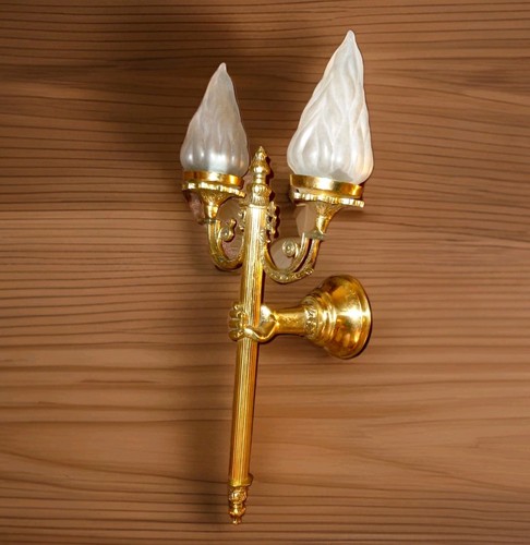 Antique french brass hand - french,